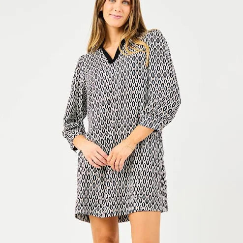 Raelyn Dress High Notes Tan