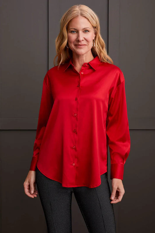 Flowy Satin Shirt