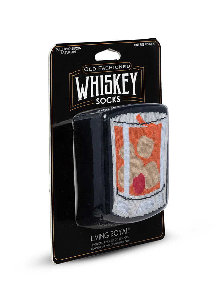 Whiskey Glass Socks