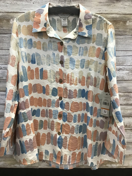 3/4 Sleeve Turn Up Cuff Shirt