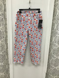Pull-On Crop Pant and Hem Trim