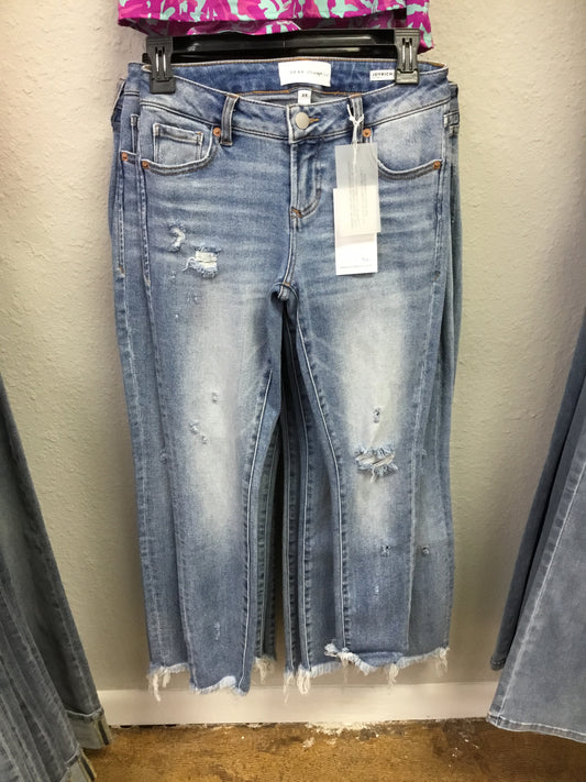 Dear John Joy Rich Light Wash Distressed Denim Jean