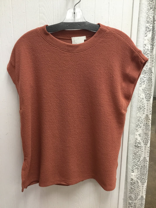 Tres Bien Dusty Mauve Round Neck Knit Top