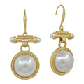 Pearl Bar Drop Earring