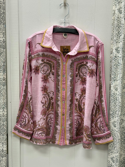 Paisley Border Shirt