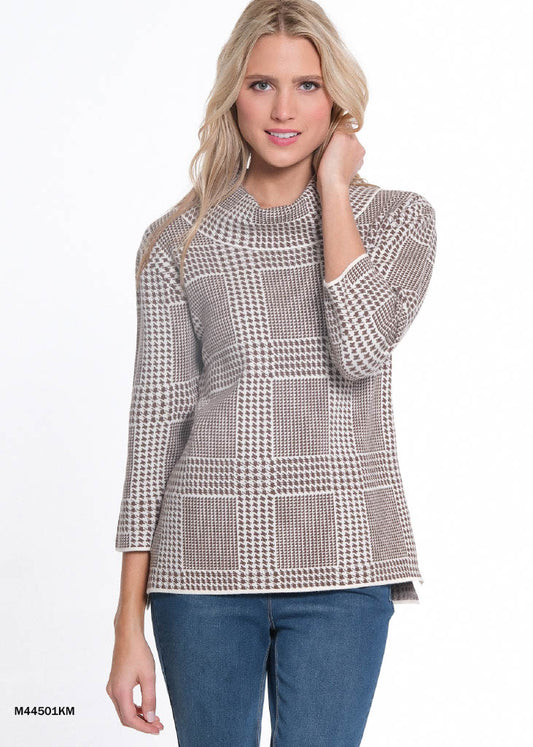 Long Sleeve Cowl Collar Sweater