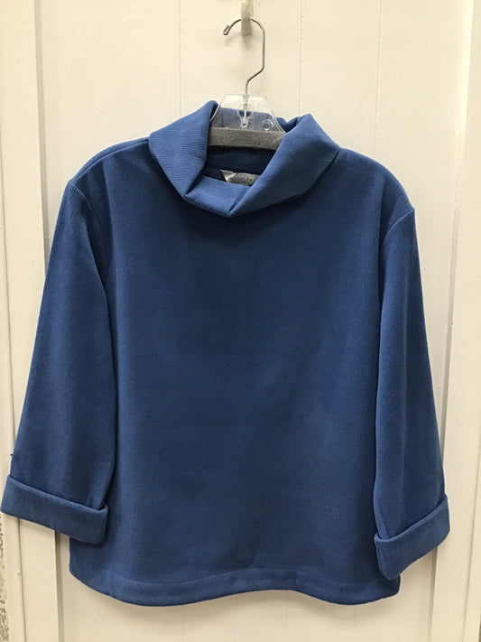 3/4 Sleeve Loose Turtleneck Top