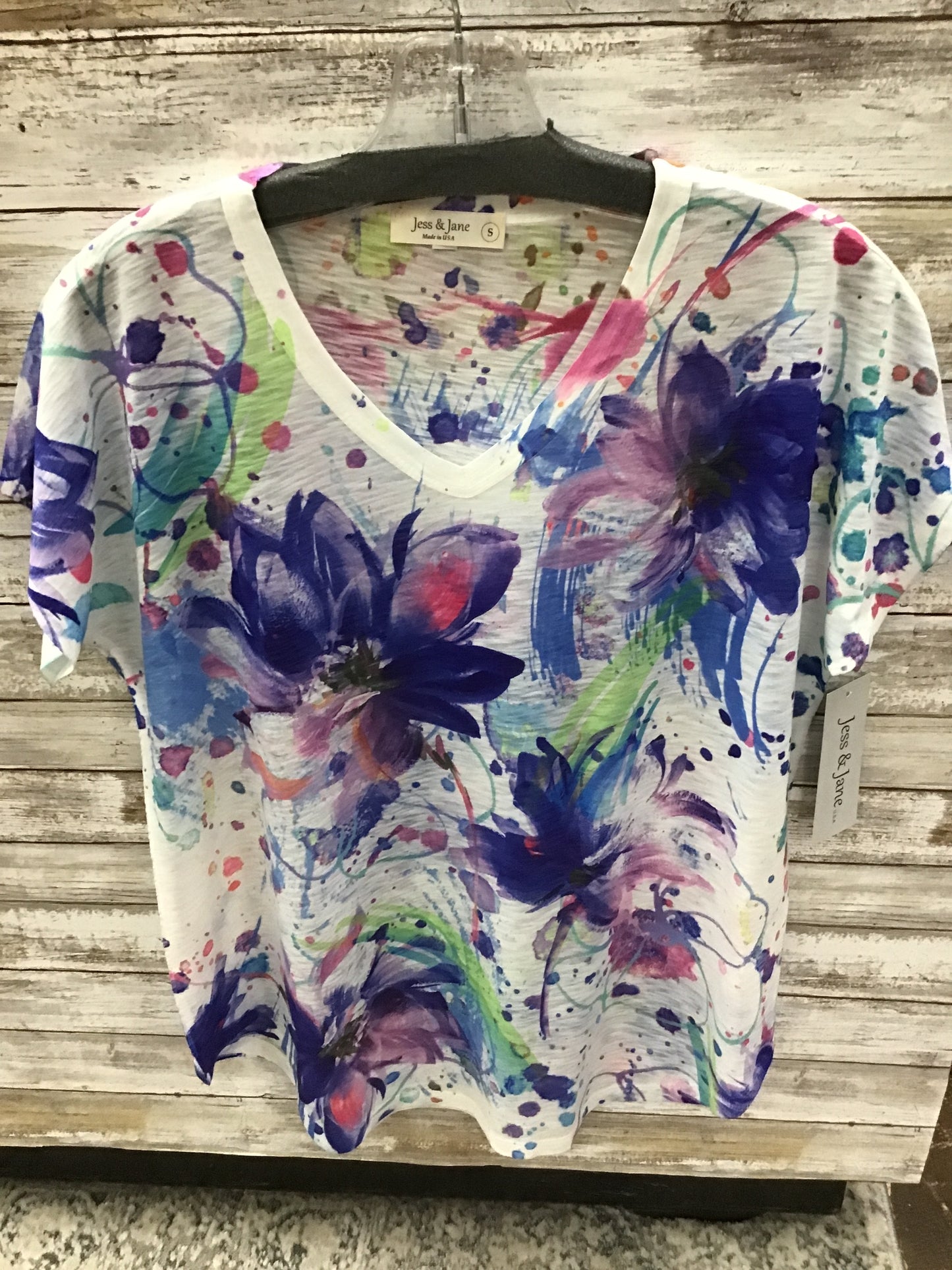 Sophia V-Neck Tunic Top