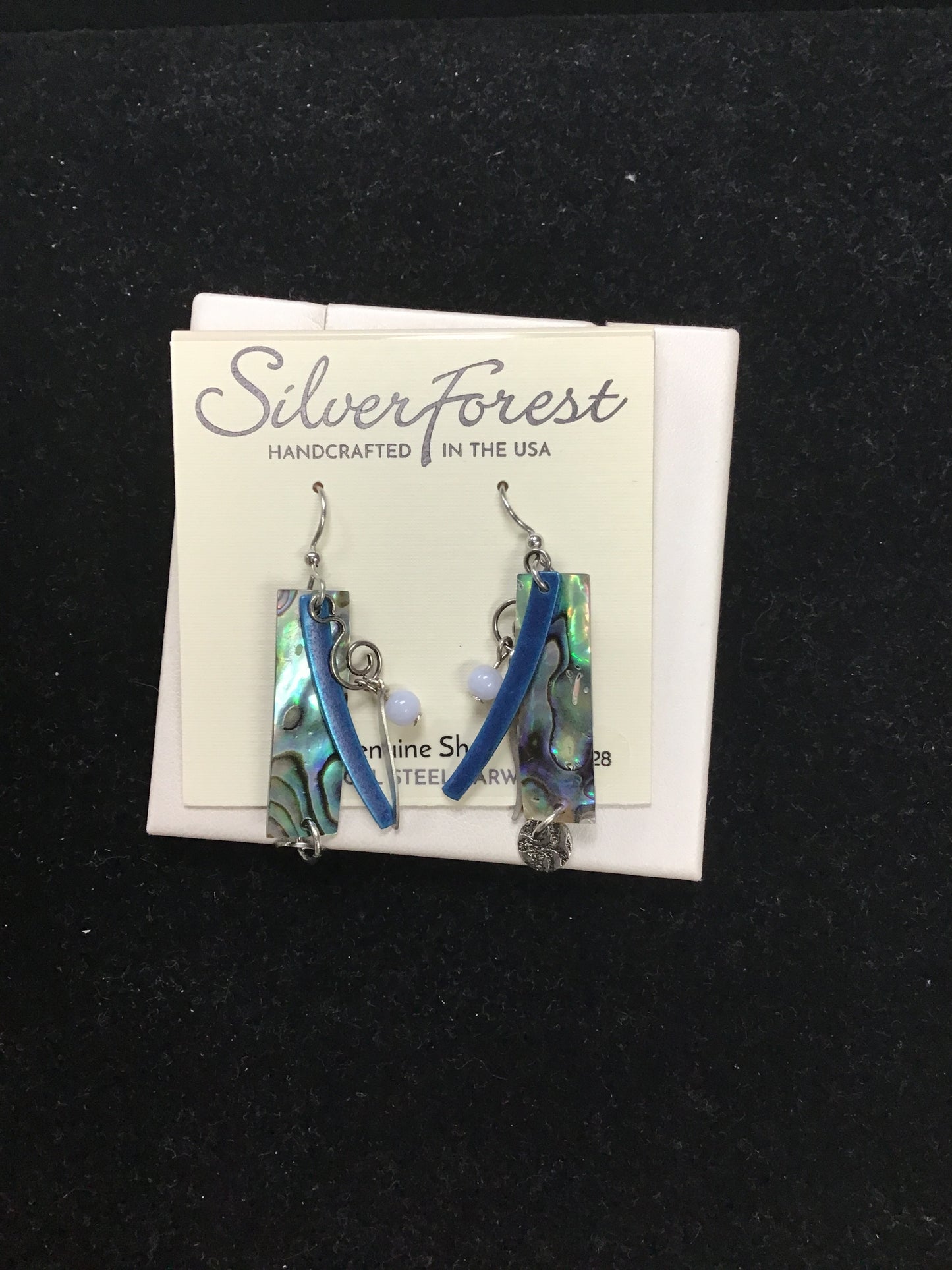 Silver Forest Earring