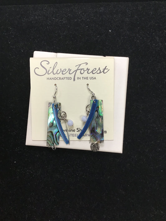 Silver Forest Earring