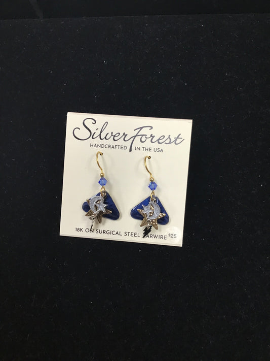 Silver Forest Earring