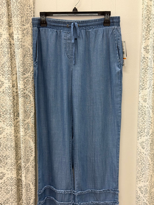 Drawstring Elastic Waist Crop Pant