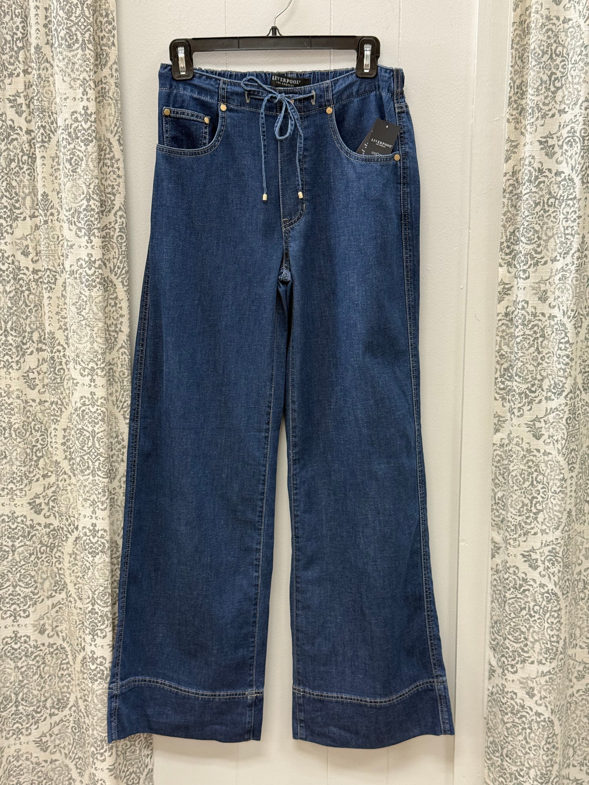 Tie Waist Wide Leg