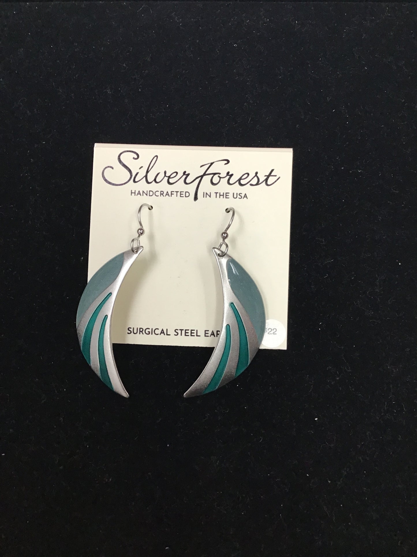 Silver Forest Earring