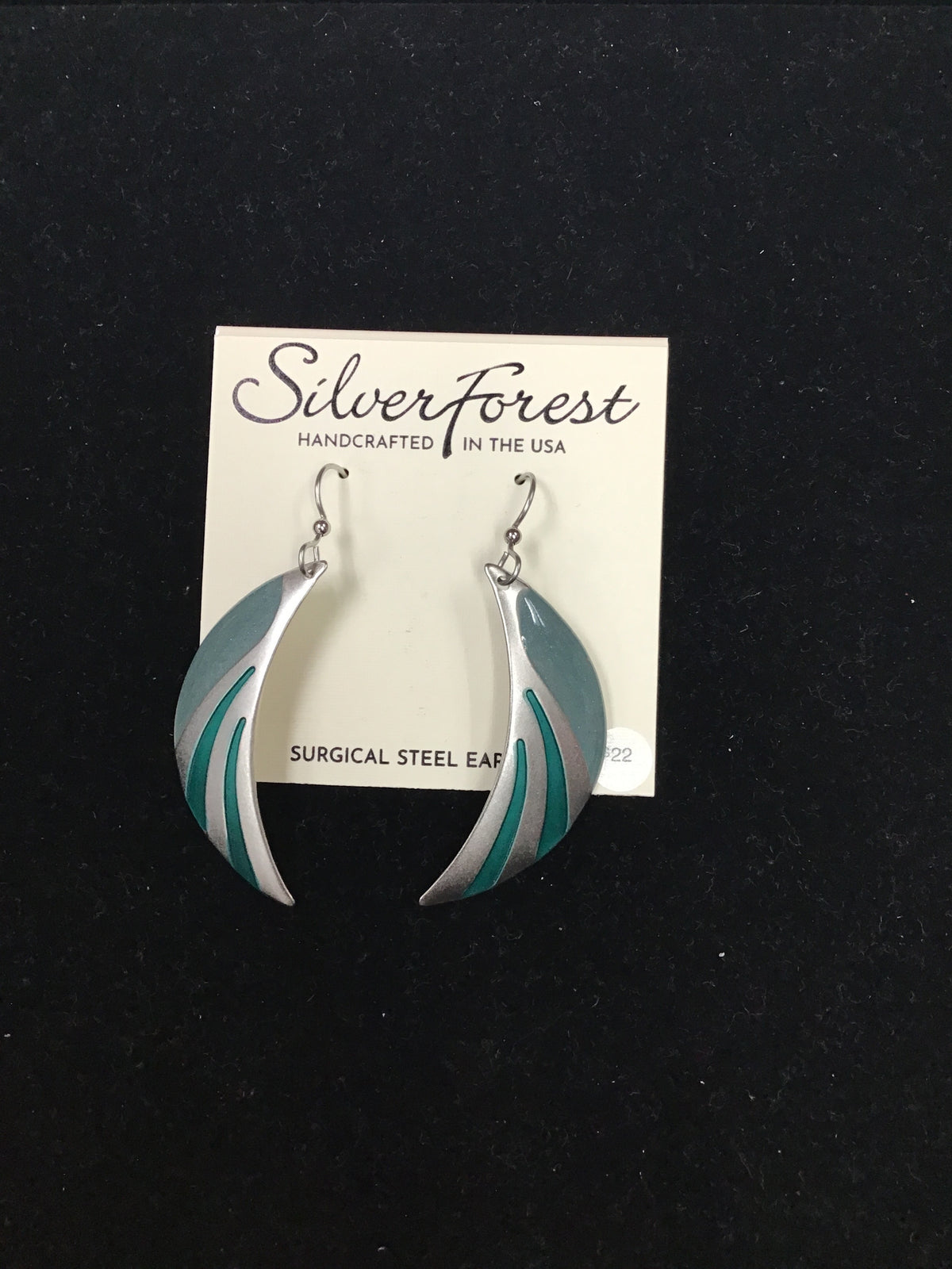 Silver Forest Earring