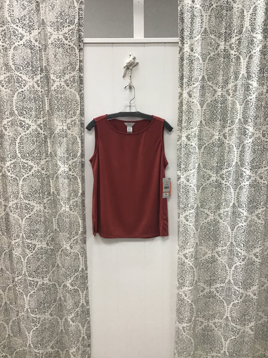 Hi Neck Knit Tank Top
