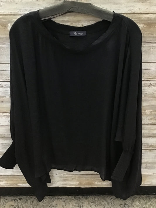 Oversized Blouse w/ Cuff Sleeve