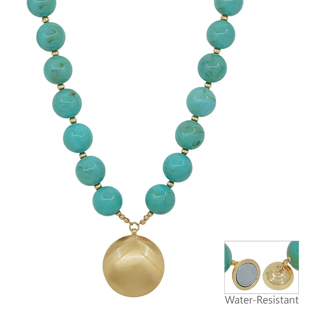 Snake Chain Magnetic Closure Necklace