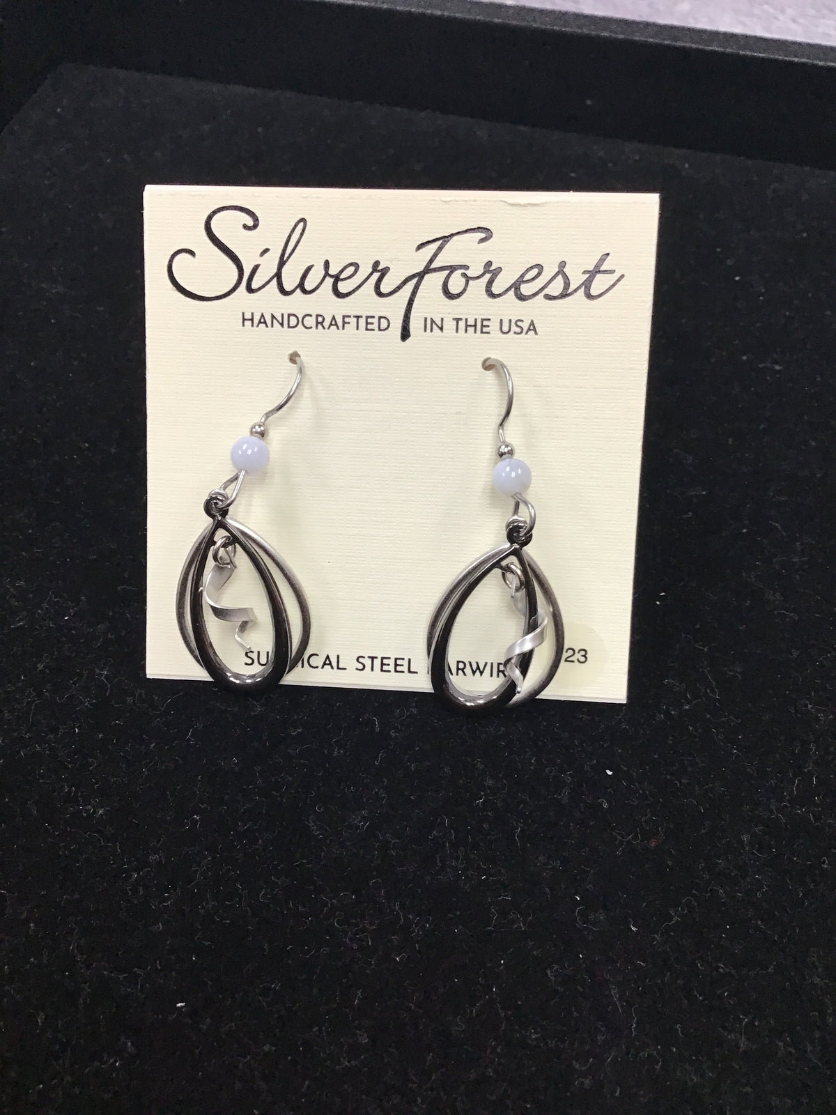 Silver Forest Earring