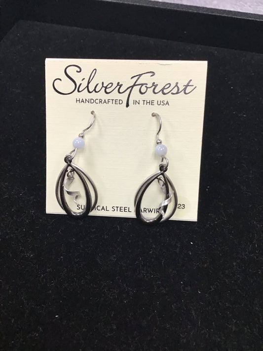 Silver Forest Earring