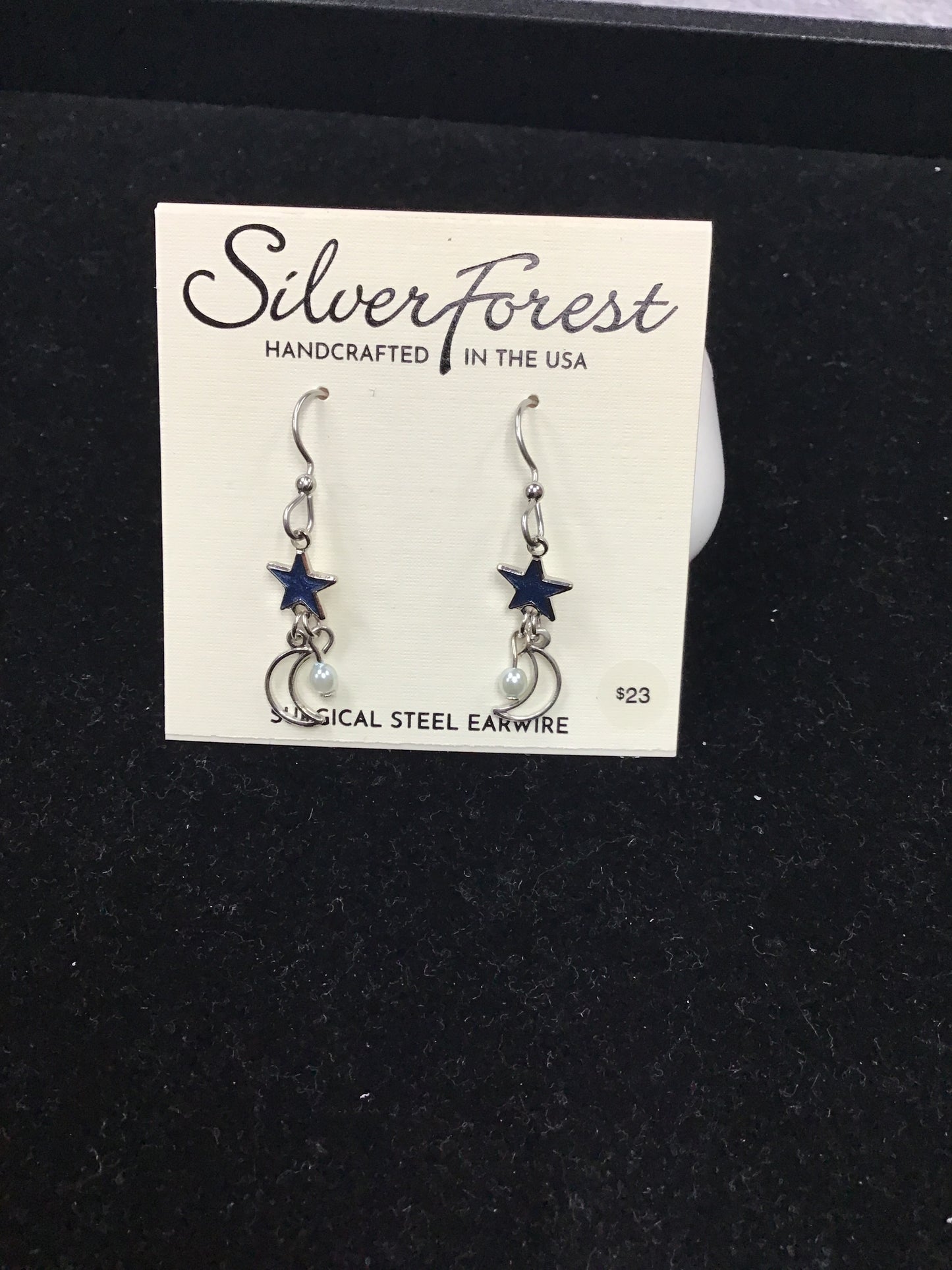 Silver Forest Earring