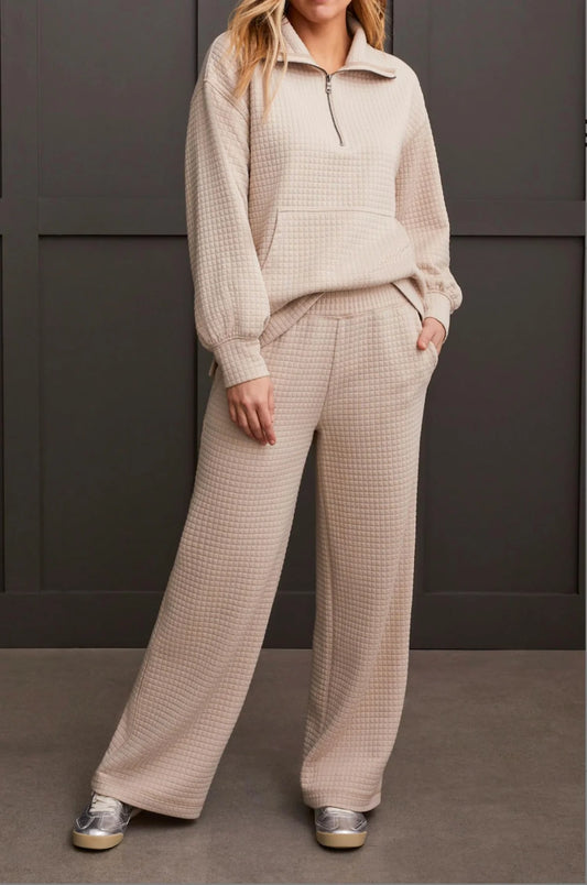 Frost Grey Pull On Pant With Pockets