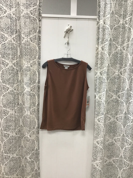Hi Neck Knit Tank Top