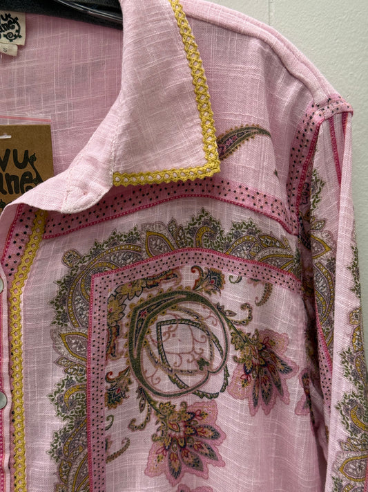 Paisley Border Shirt