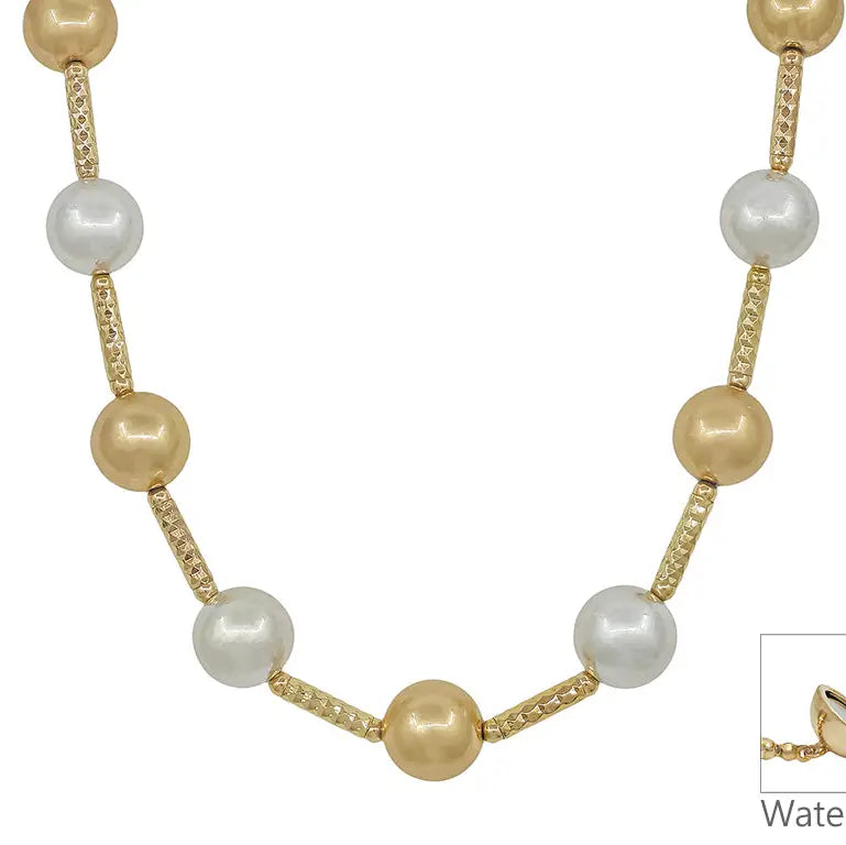 Magnetic Pipe Closure Necklace