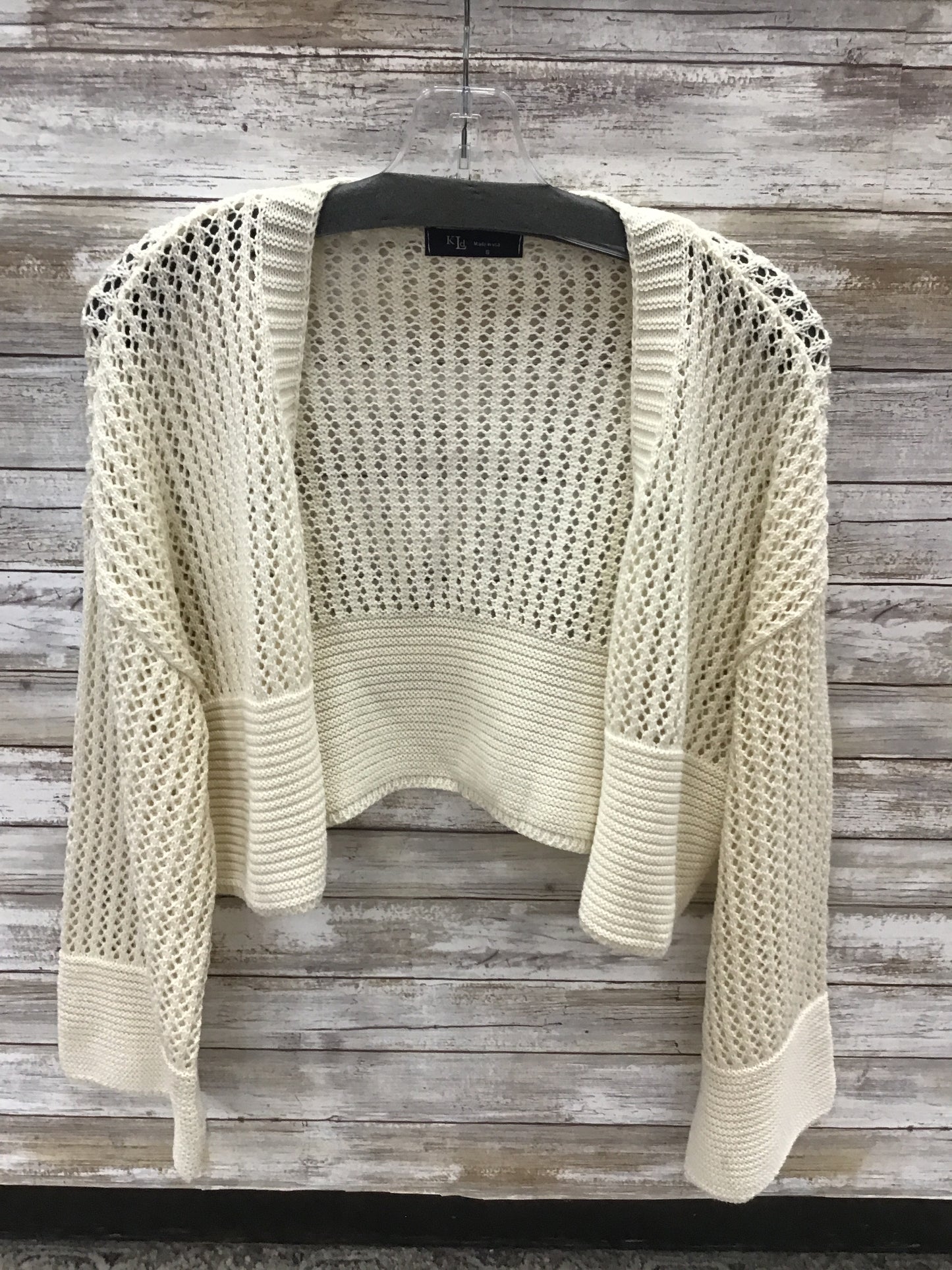 Open Knit Sweater Cardigan
