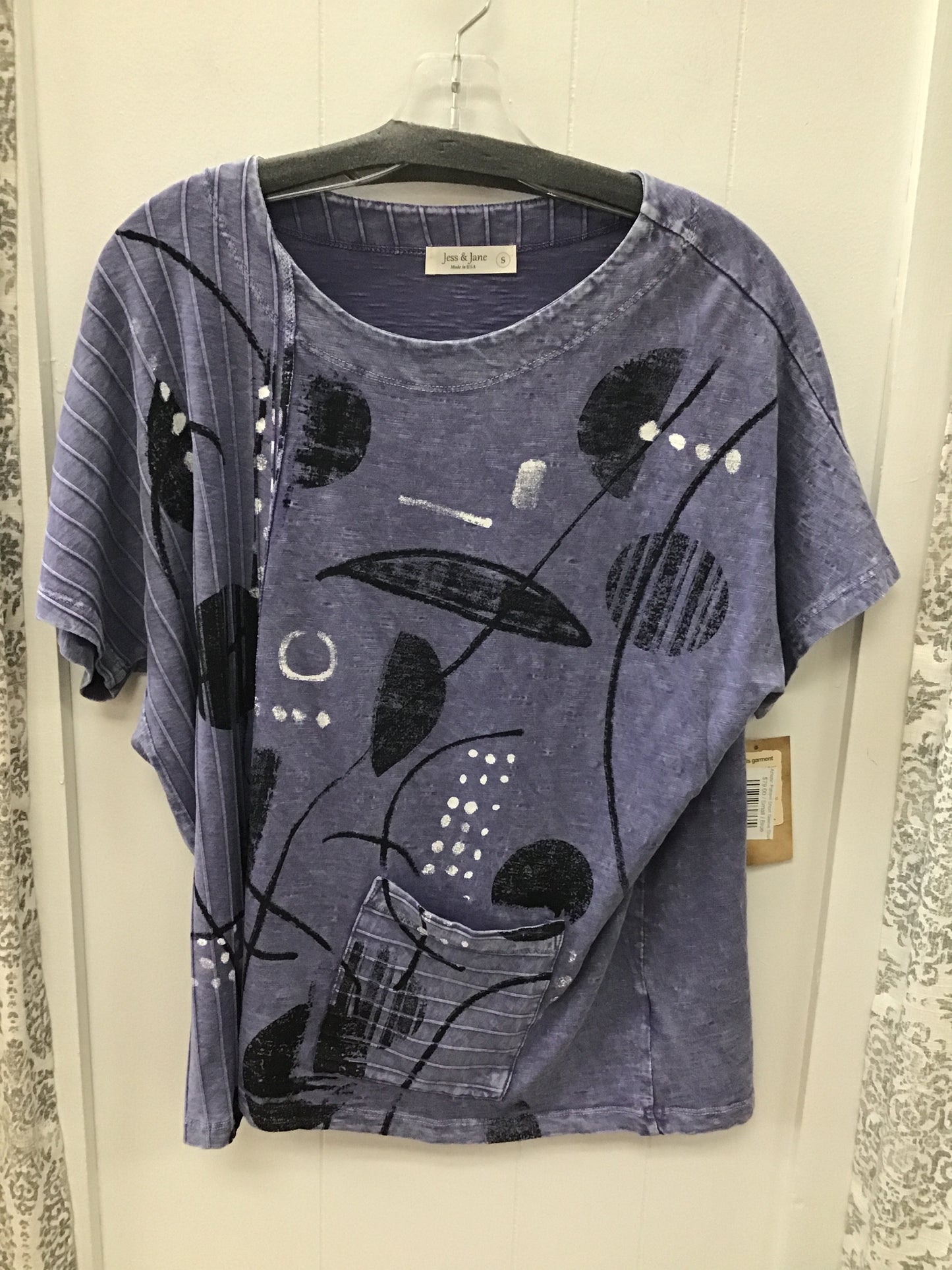 Artistic Pattern Short Sleeve Shirt