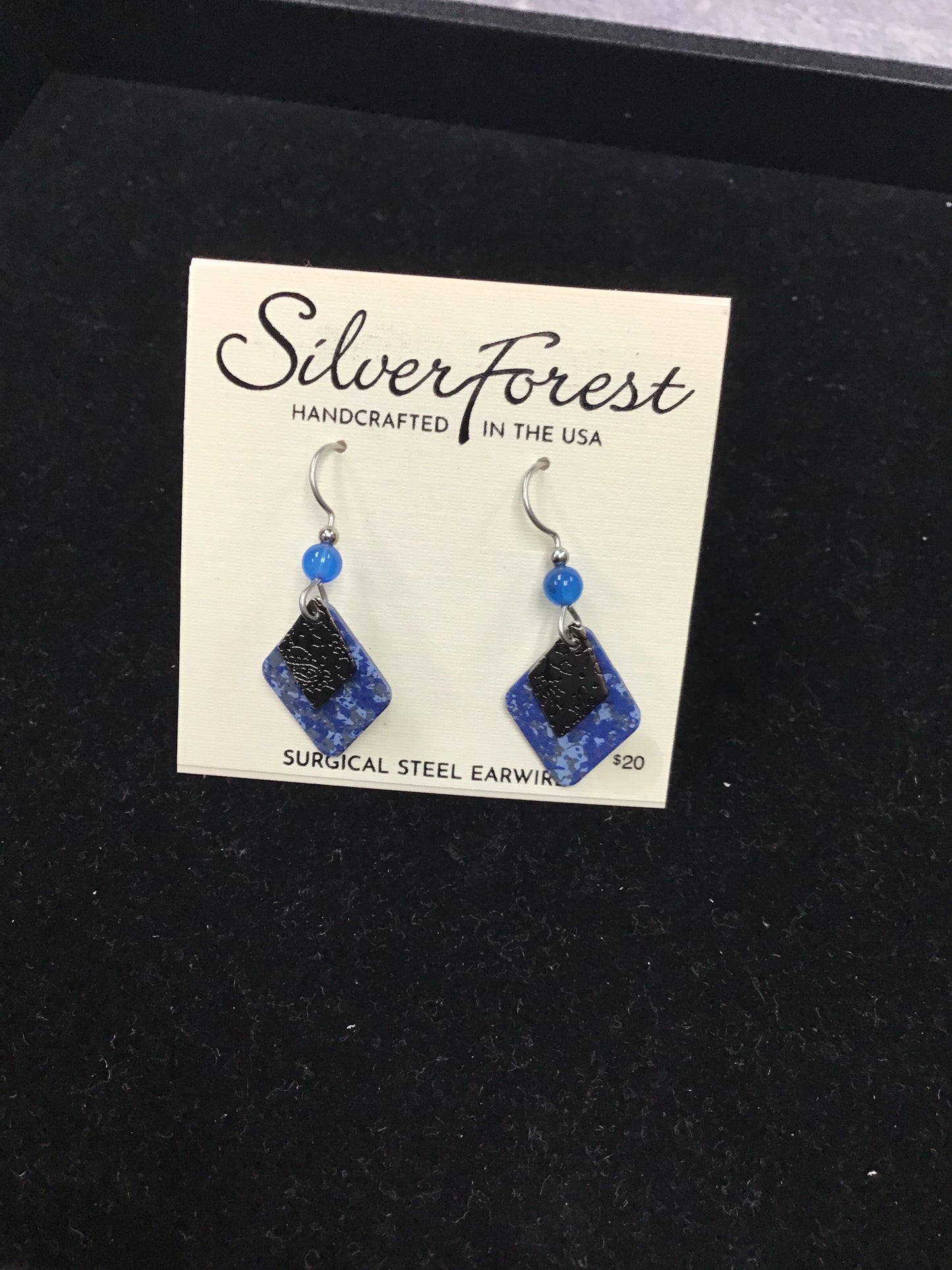 Silver Forest Earring