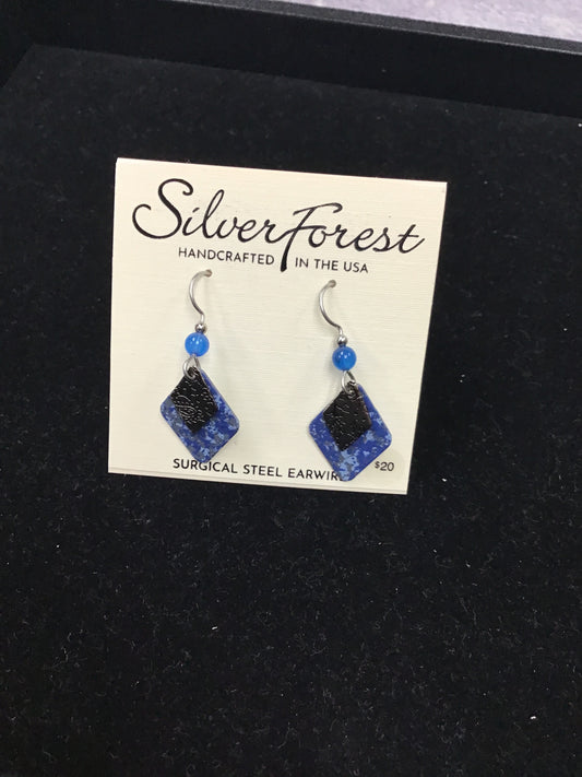 Silver Forest Earring
