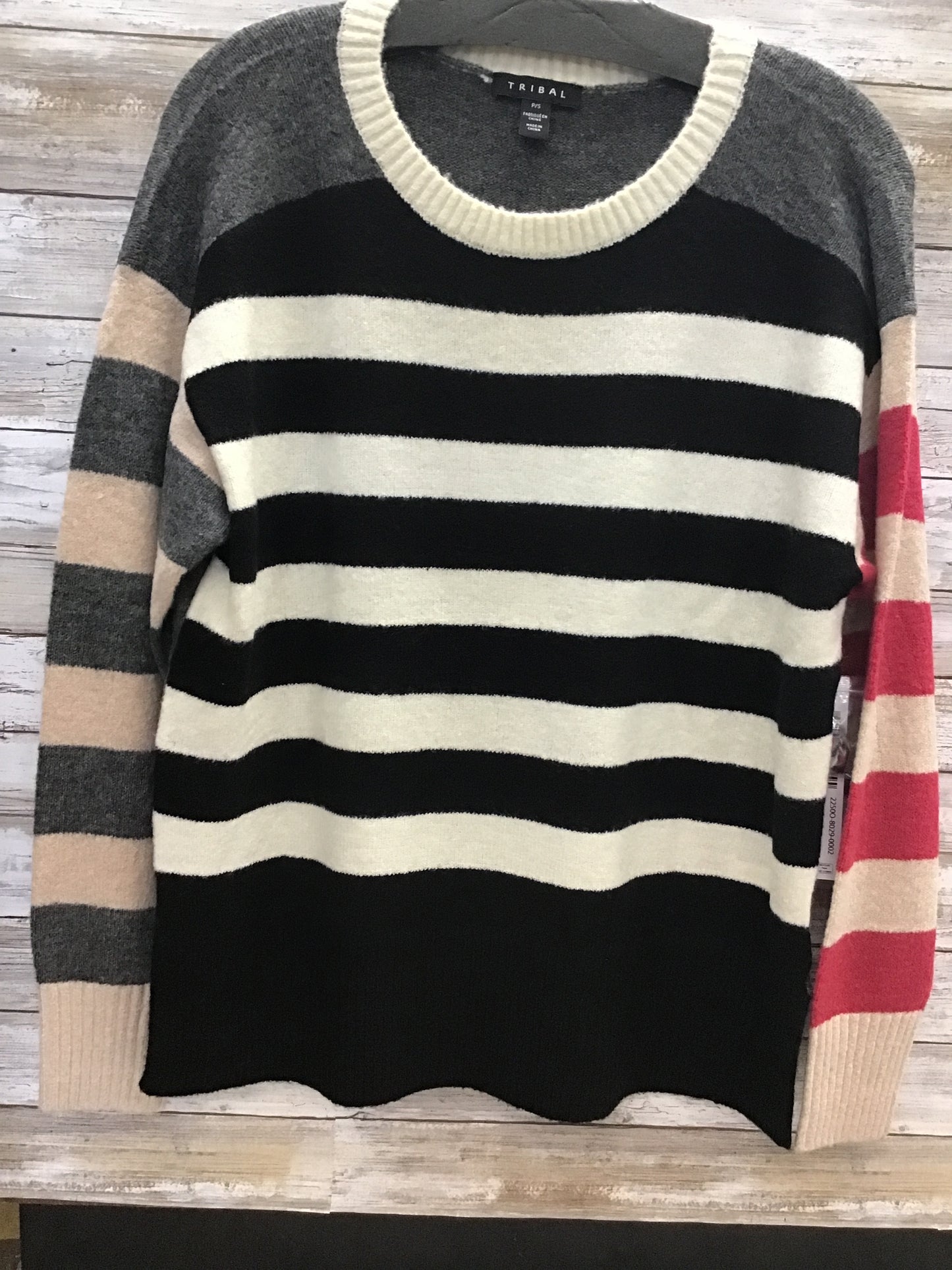 Long-Sleeve Boat Neck Sweater