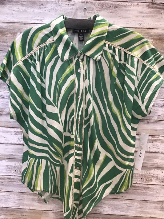 Tie Front Short Sleeve Short