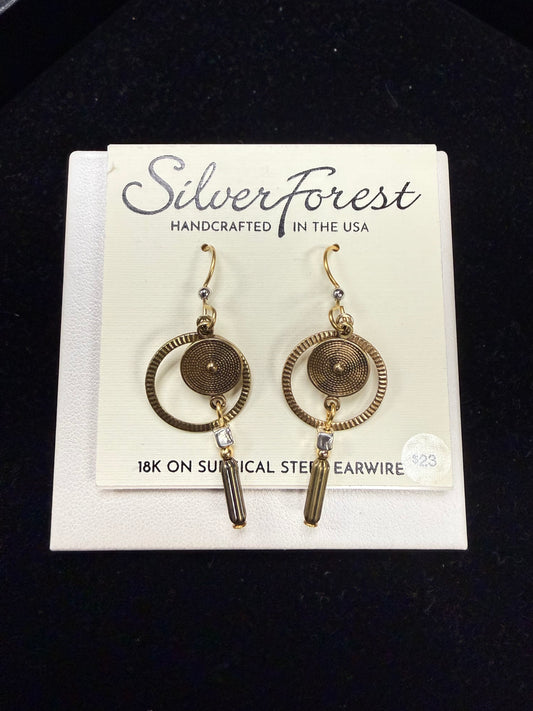 Silver Forest Earring