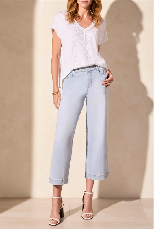 Audrey Pull On Flare Jeans W/ Pockets