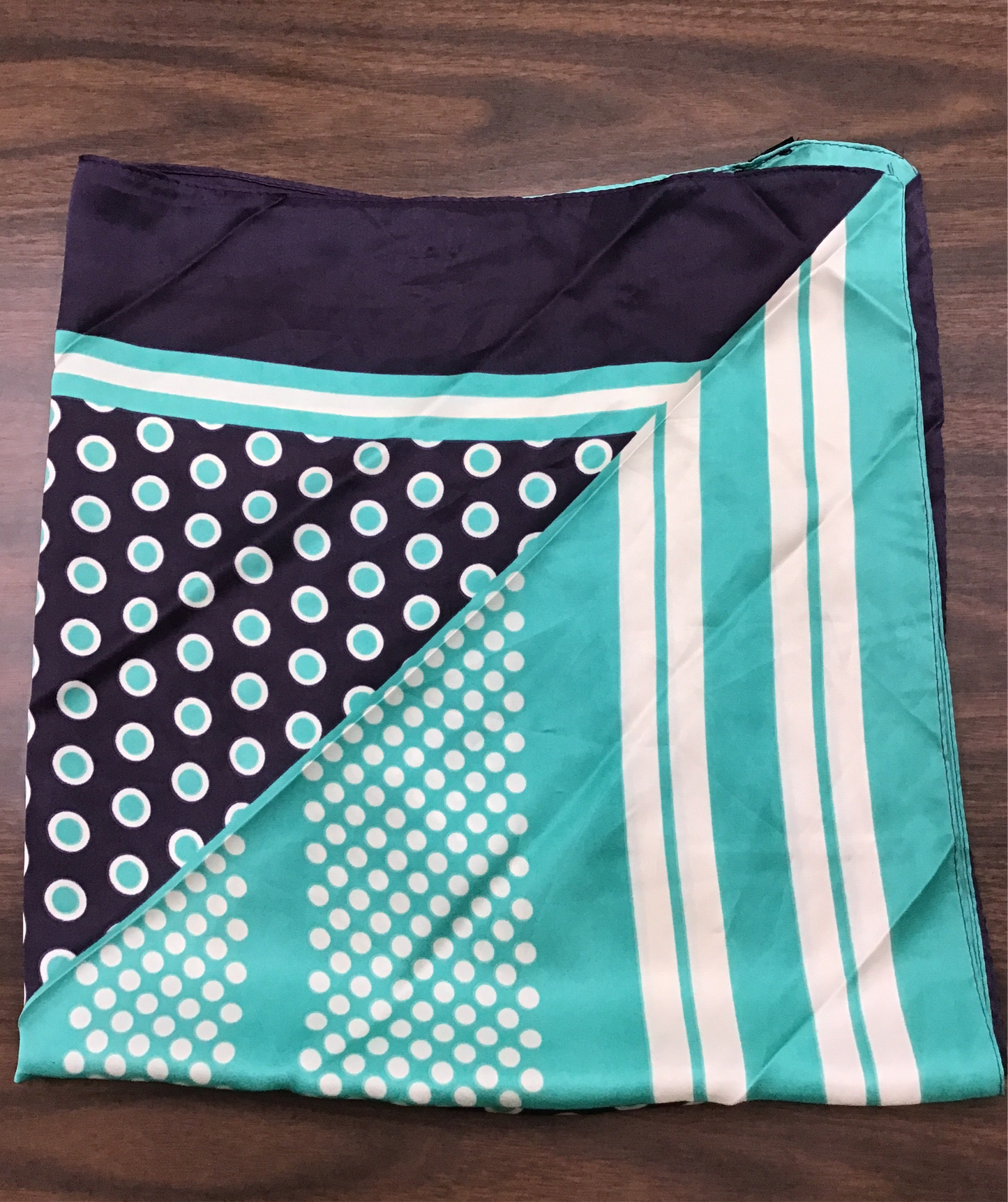 Green Silk Scarf