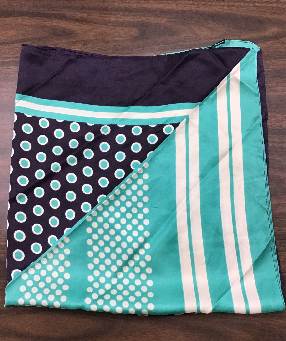 Green Silk Scarf