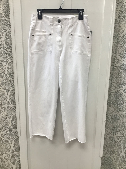 Raw Hem Crop Jeans