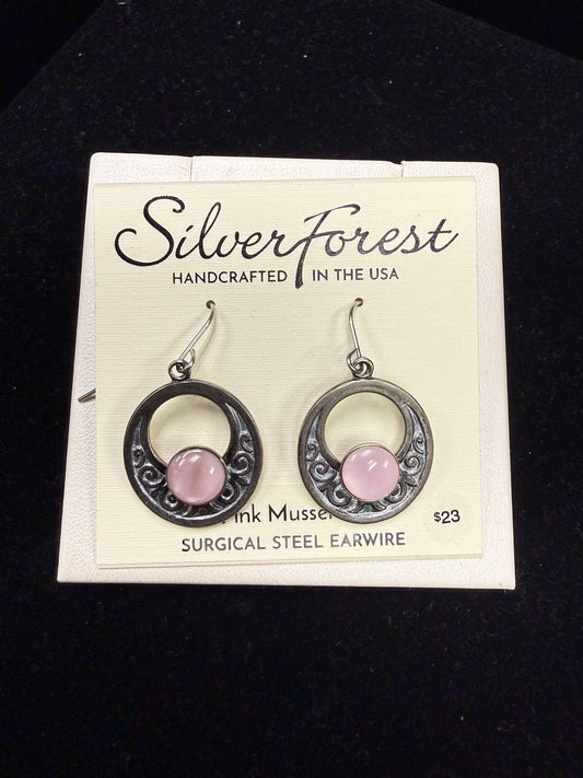 Silver Forest Earring