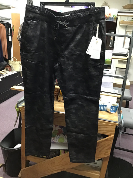 Charlie B Black Printed Jogger