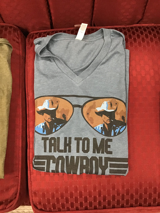 Talk To Me Cowboy Top