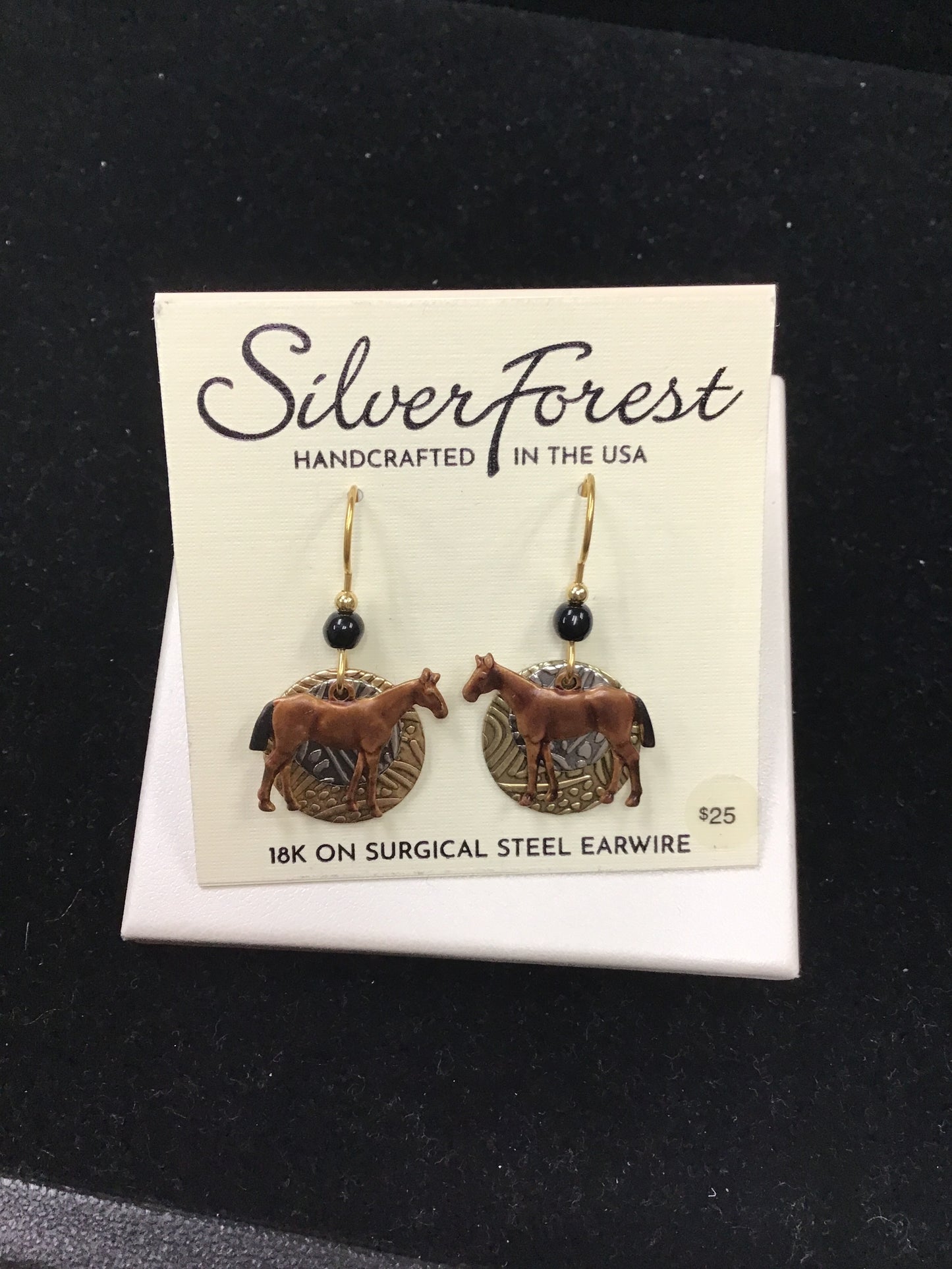 Silver Forest Earring