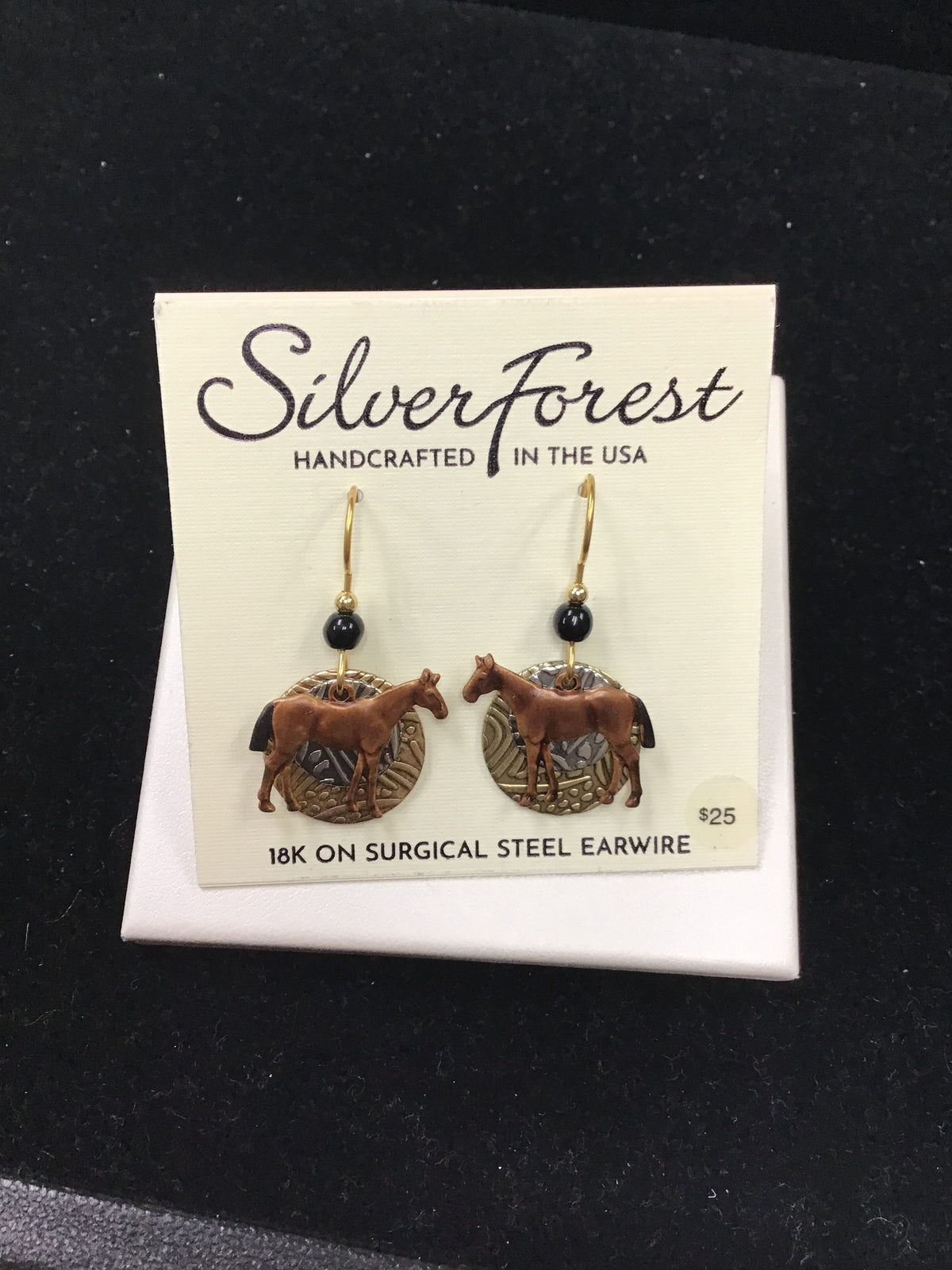 Silver Forest Earring