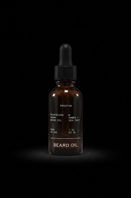 Amber and Sea Salt Beard Oil