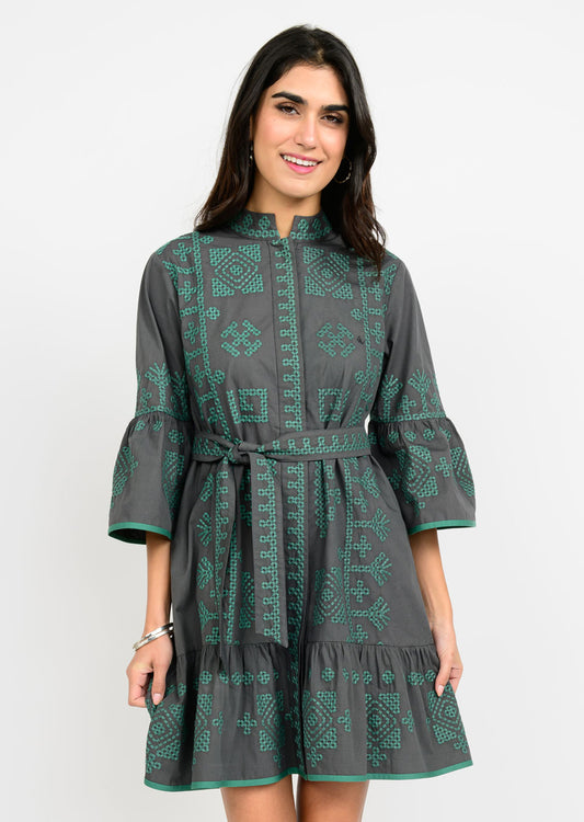Cross Stitched Dress