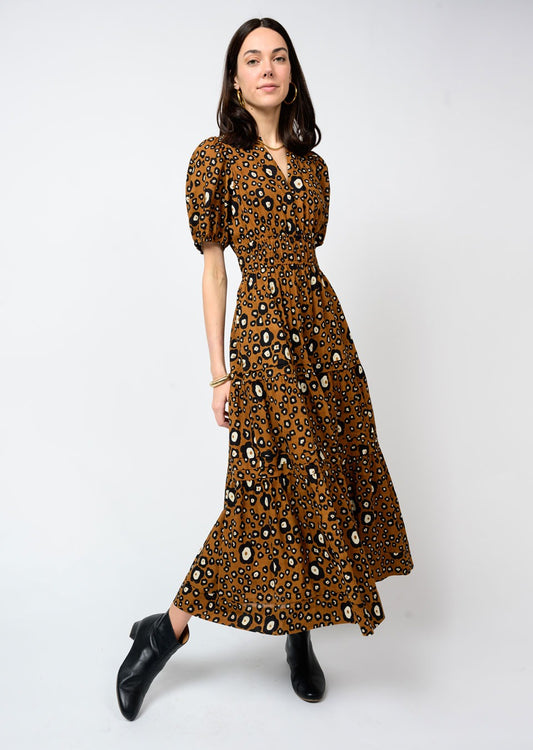 Tiered and Tucked Dress