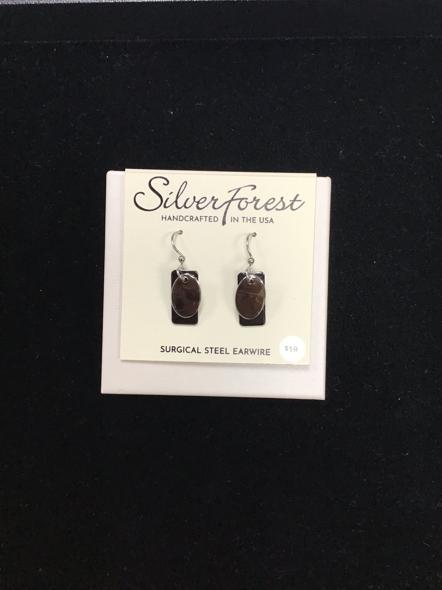 Silver Forest  Earring
