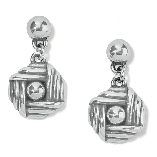 Sonora Knot Post Drop Earrings